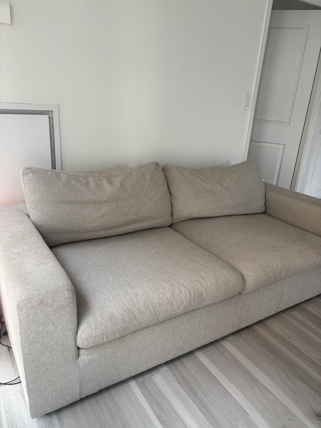 Structube Soft 3-Seater Sofa - photo 4