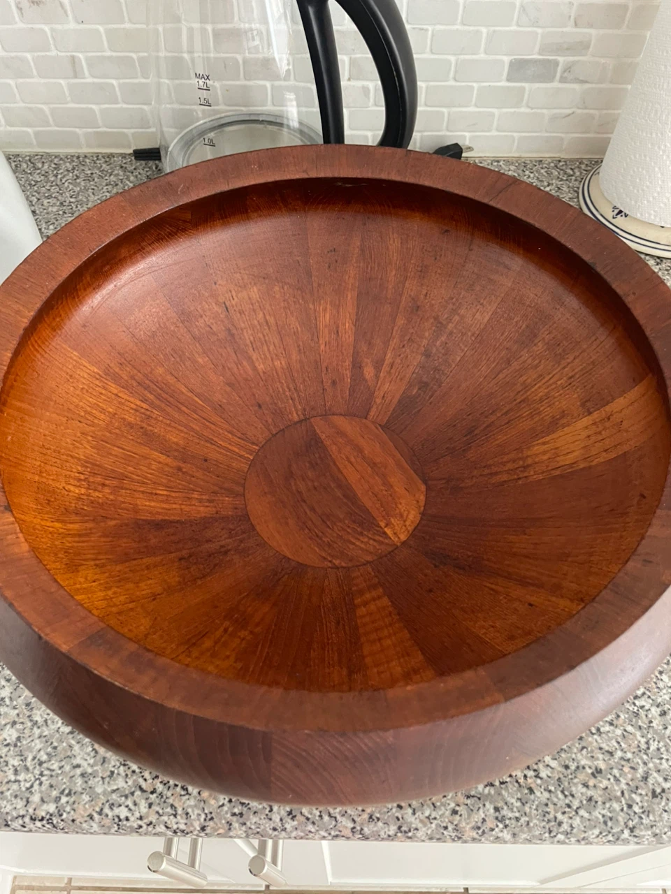 Dansk Designs Wood Serving Bowl