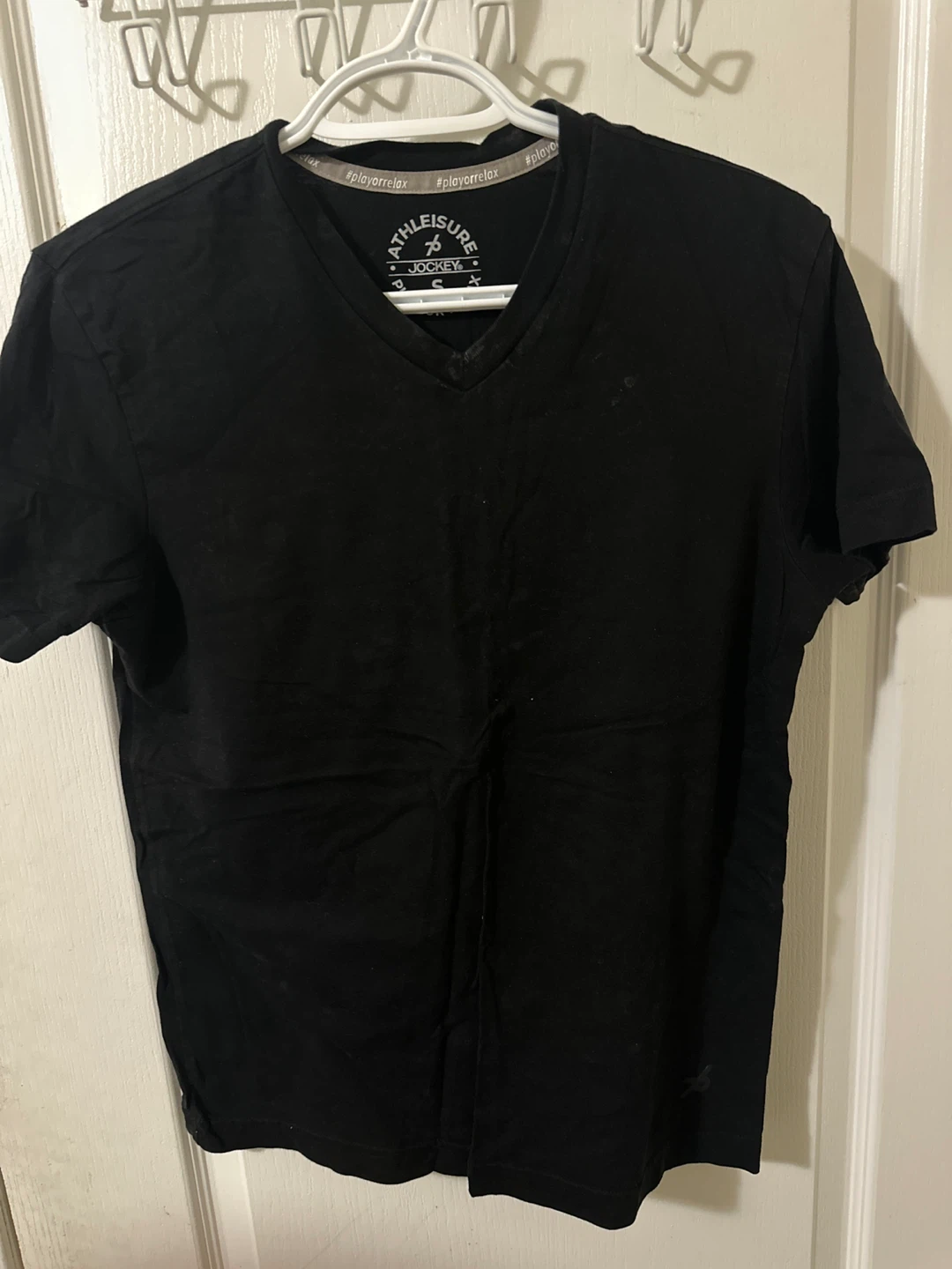 Jockey Athleisure V-Neck T-Shirt - Size S