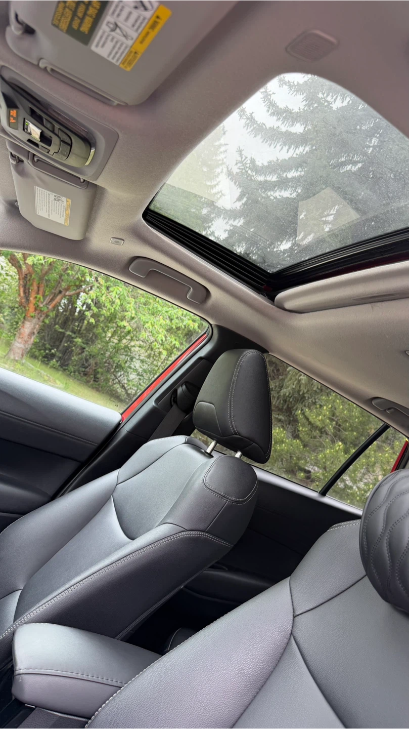 Red Toyota Corolla Cross XLE SUV (Low Mileage) - photo 2
