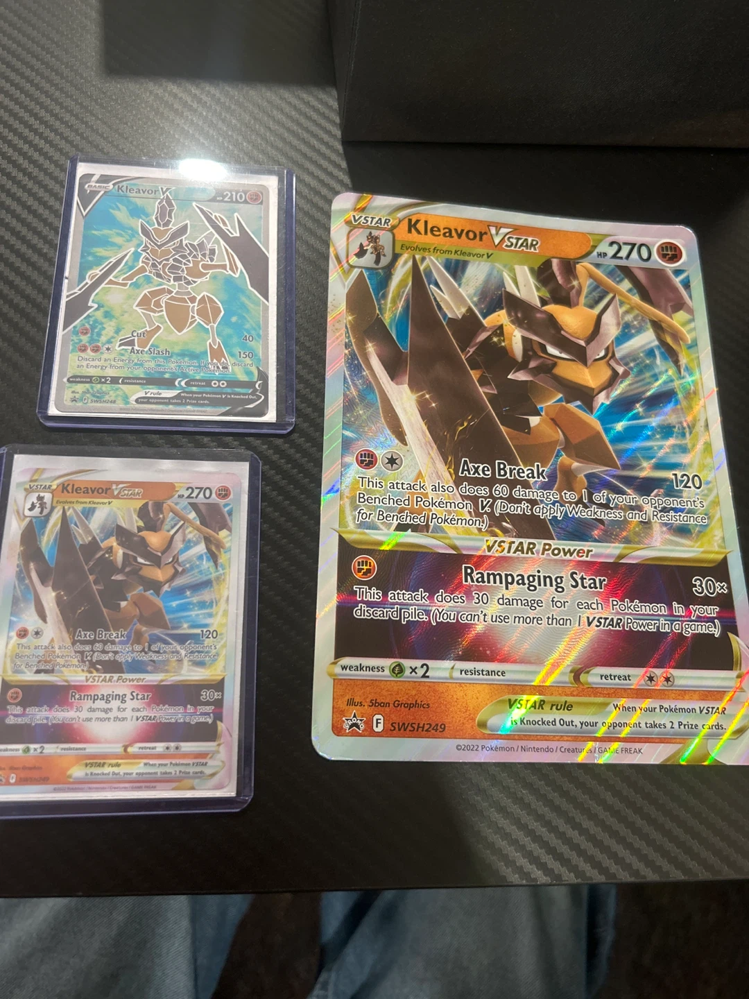 Pokemon Kleavor V & Vstar set