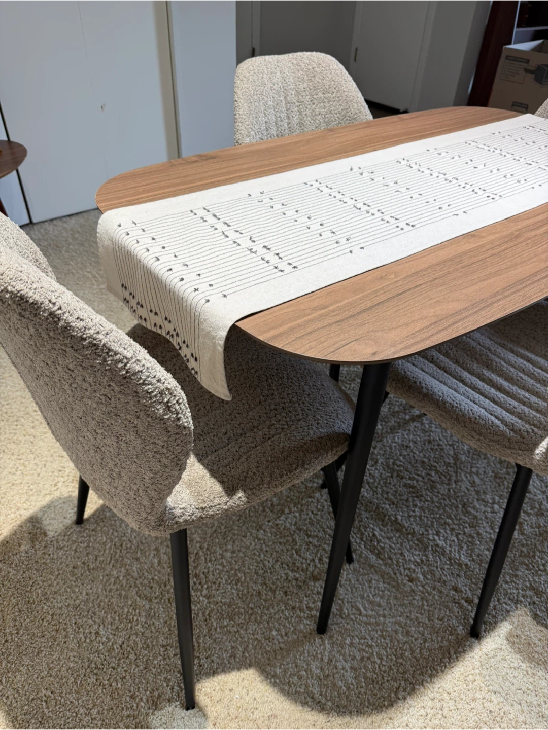 Dining table with 4 chairs - photo 3