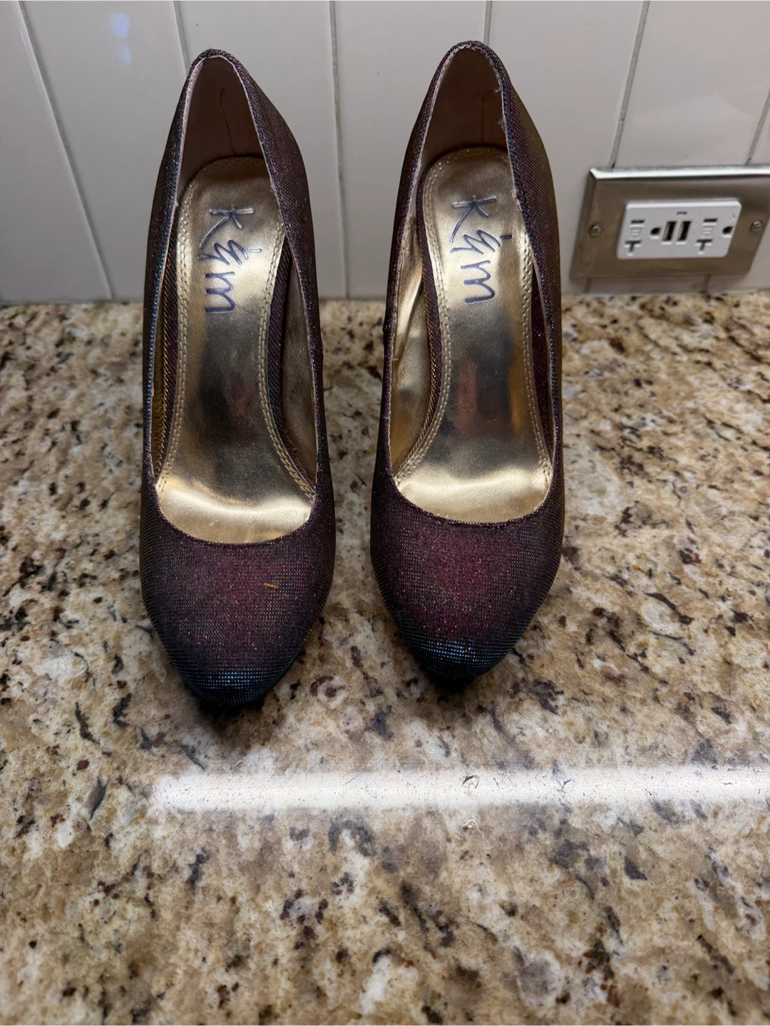 Women's Glitter Heels - photo 3