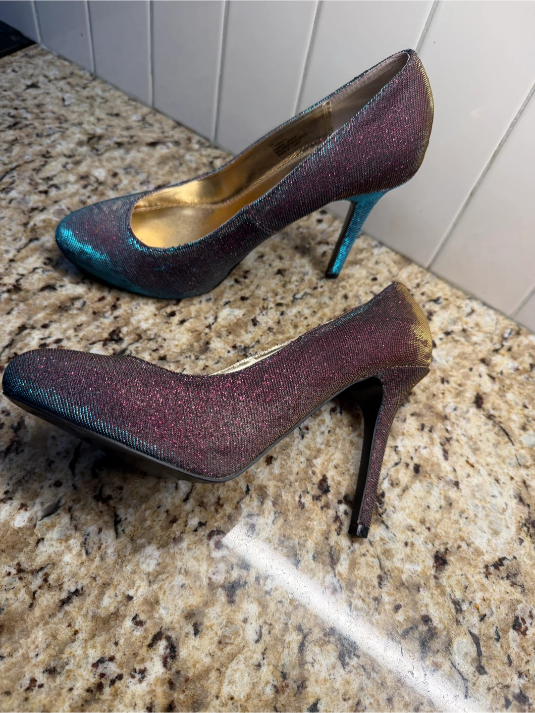 Women's Glitter Heels - photo 5