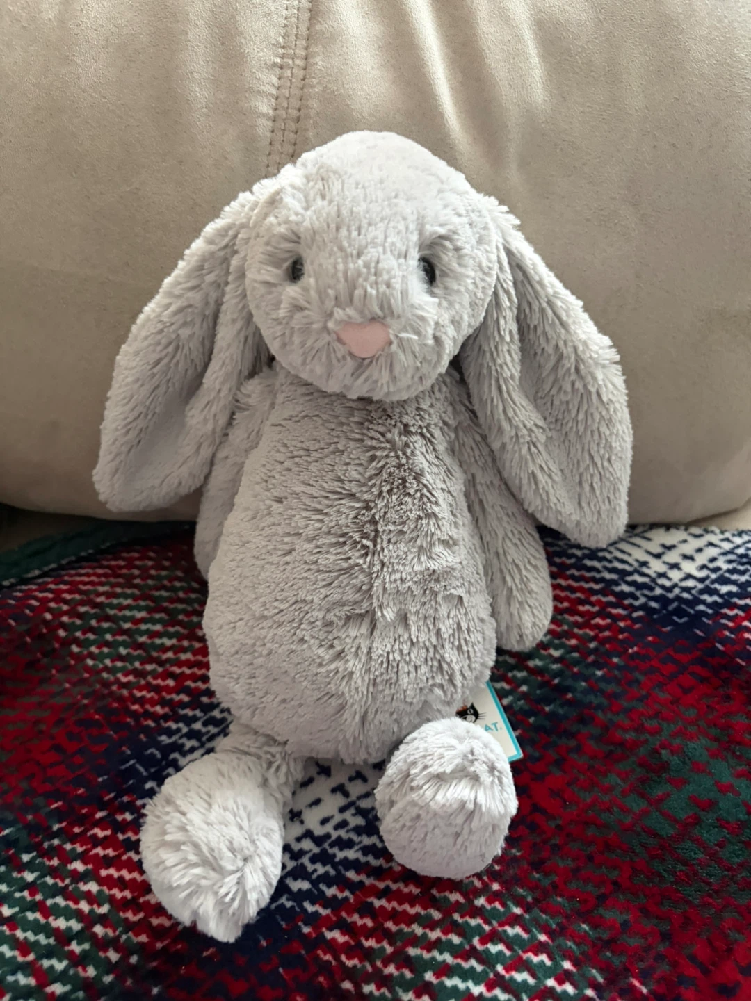 Jellycat Bashful Grey Bunny Plush