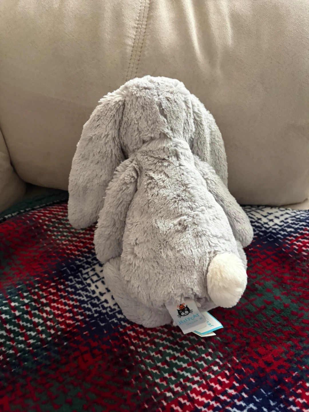 Jellycat Bashful Grey Bunny Plush - photo 2