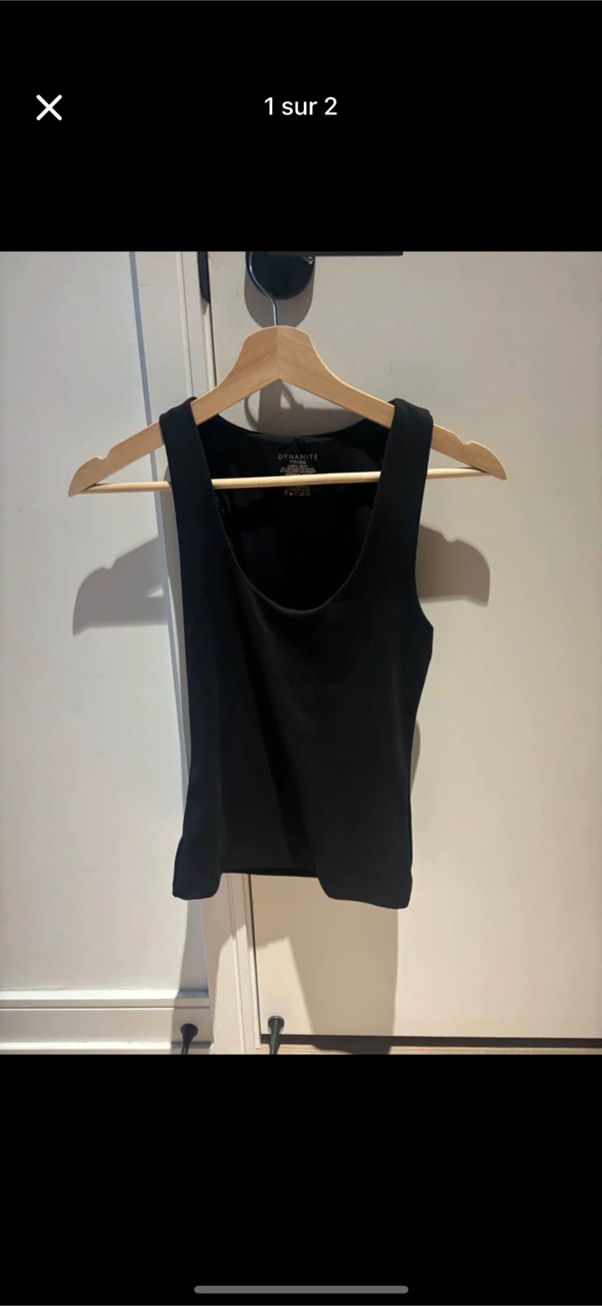 Dynamite black tank top XXS