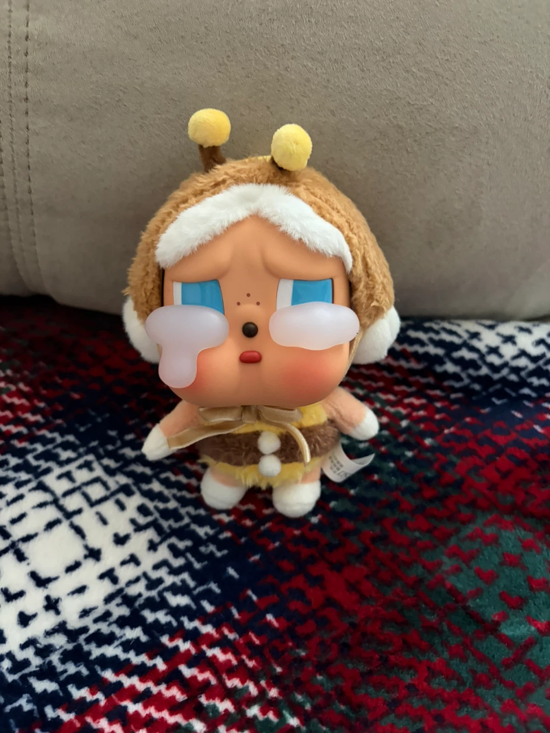 Crybaby Crying Again Bee Vinyl Plush