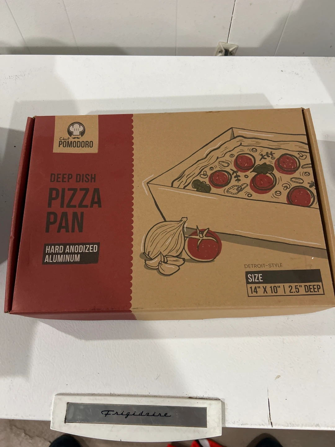 Chef Pomodoro Deep Dish Pizza Pan 14"x10"x2.5"