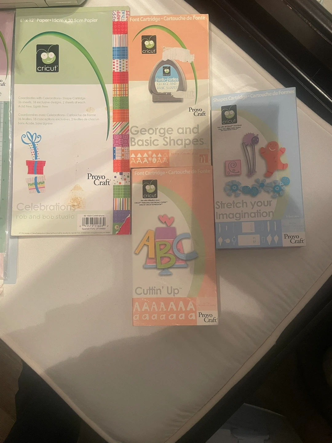Cricut Cutting Mat and Shape Cartridges Bundle - photo 3