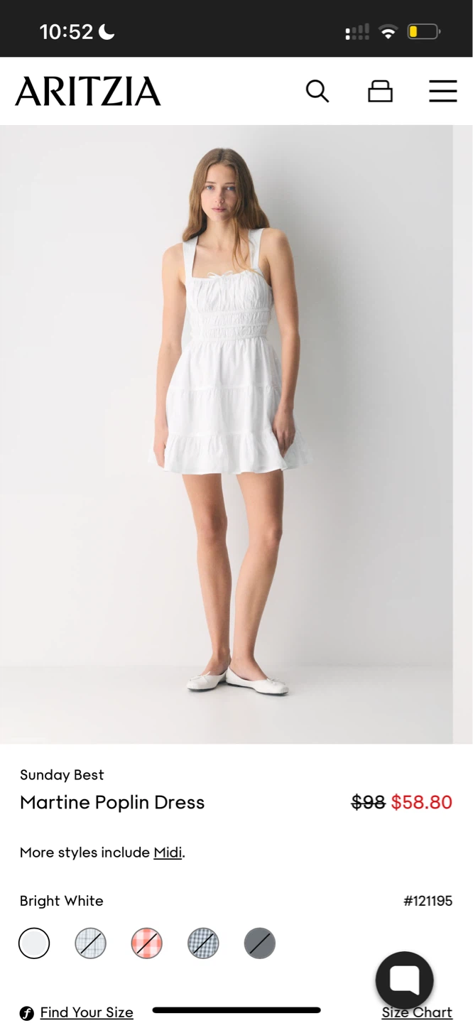 Sunday Best Martine Poplin Dress