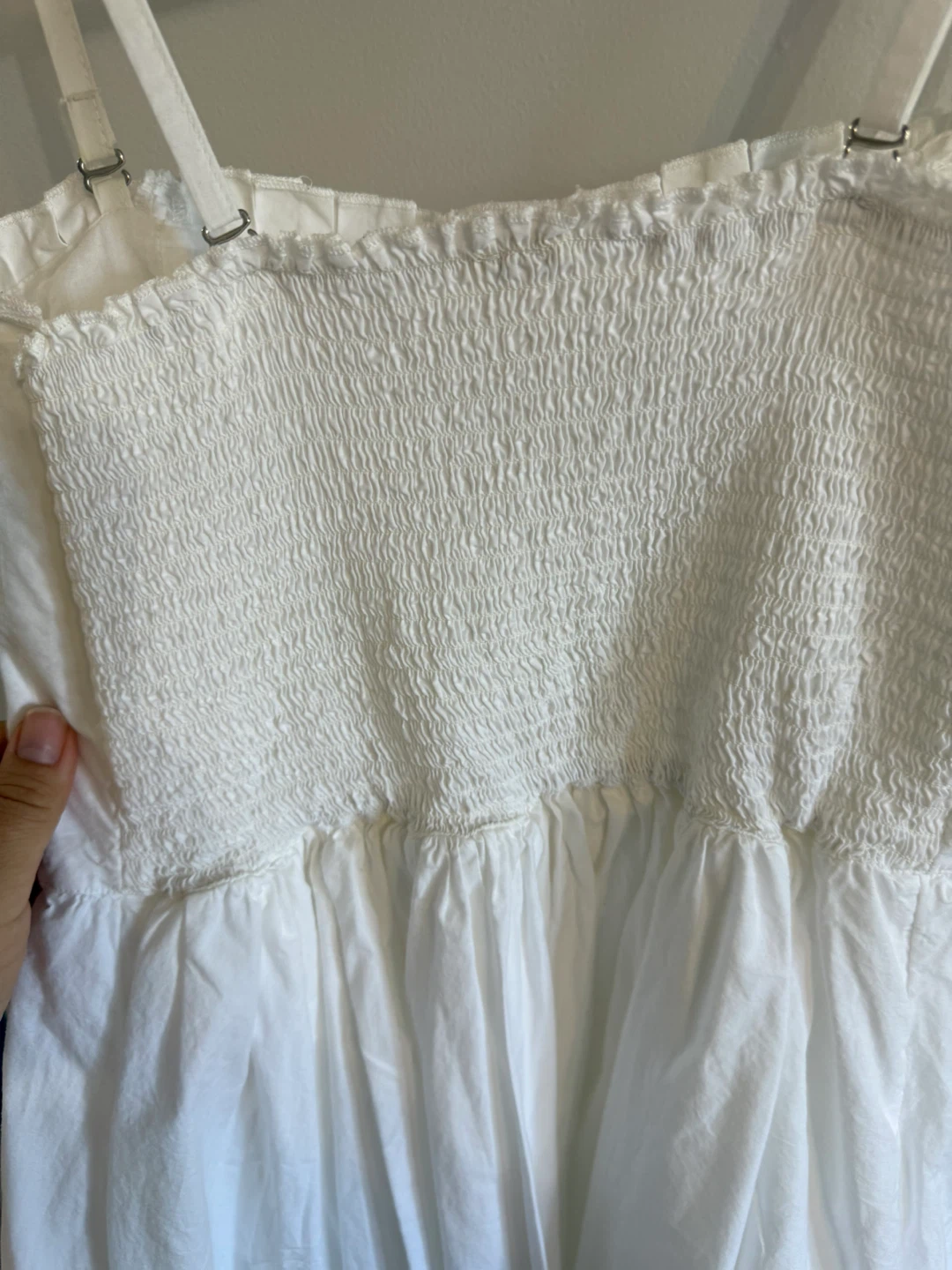 Free People White Smocked Sundress - photo 4