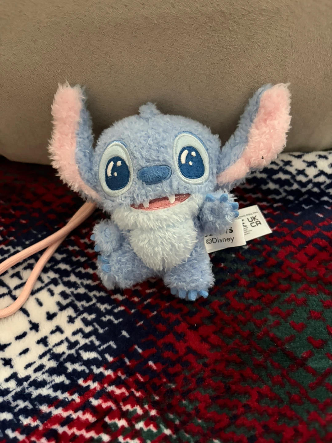Disney Stitch Plush Keychain Clip
