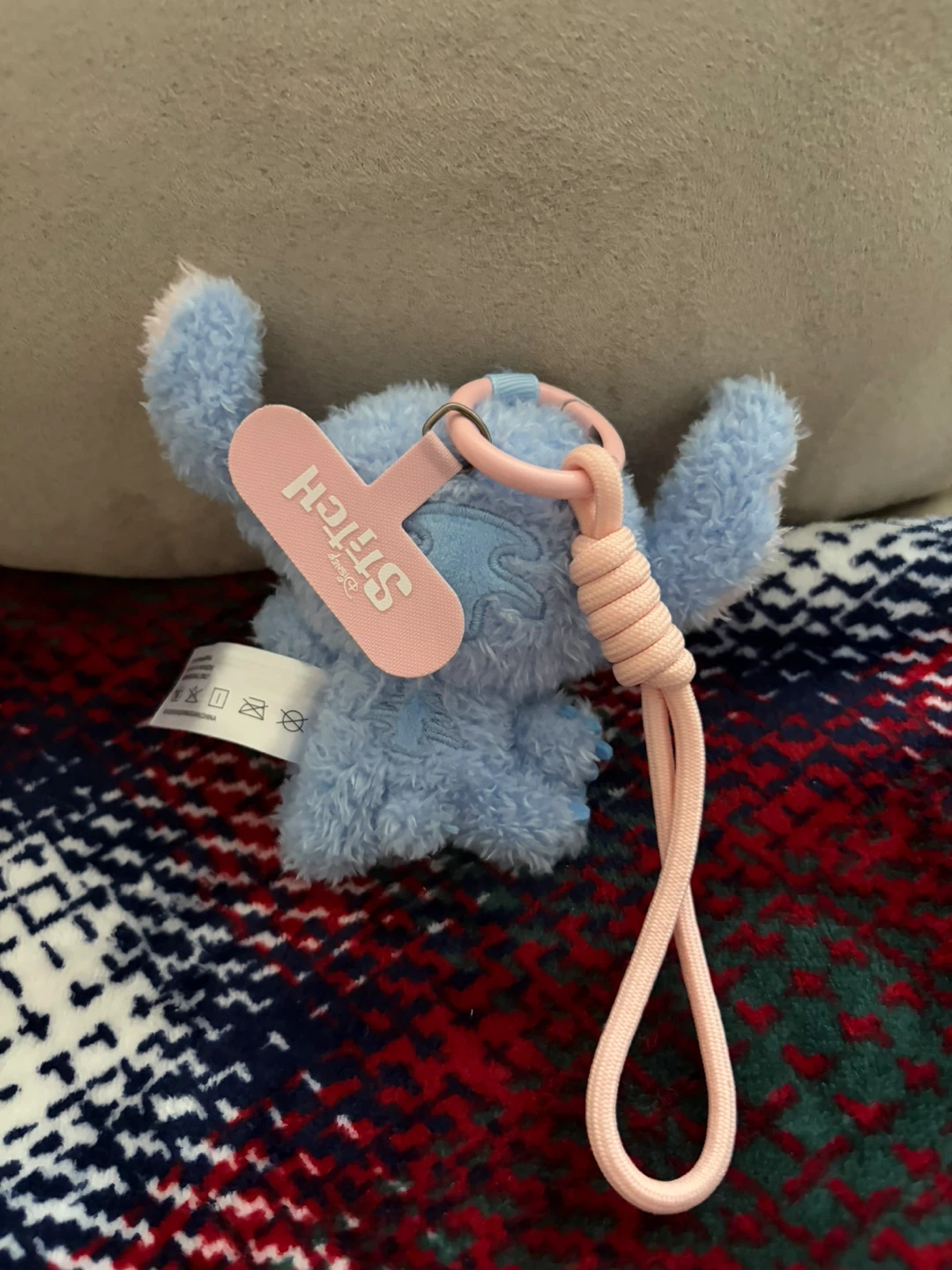Disney Stitch Plush Keychain Clip - photo 3