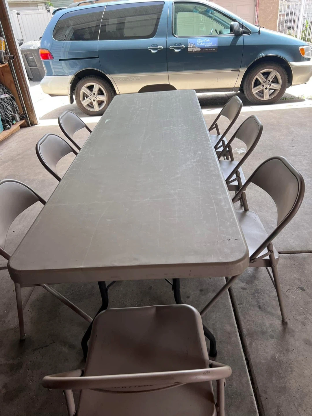 Folding Table and Chairs - photo 3
