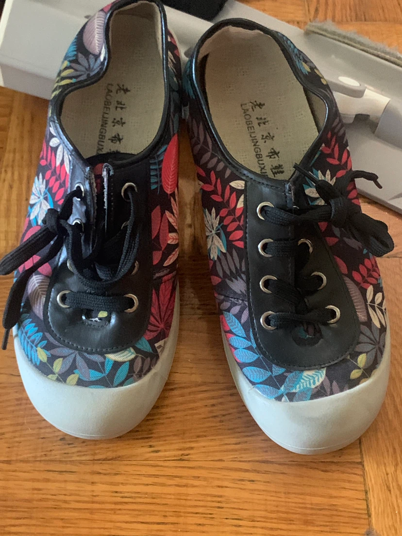 Women's Floral Sneakers