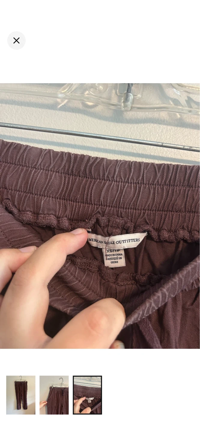 American Eagle Outfitters Jogger Pants XS/TP - photo 3