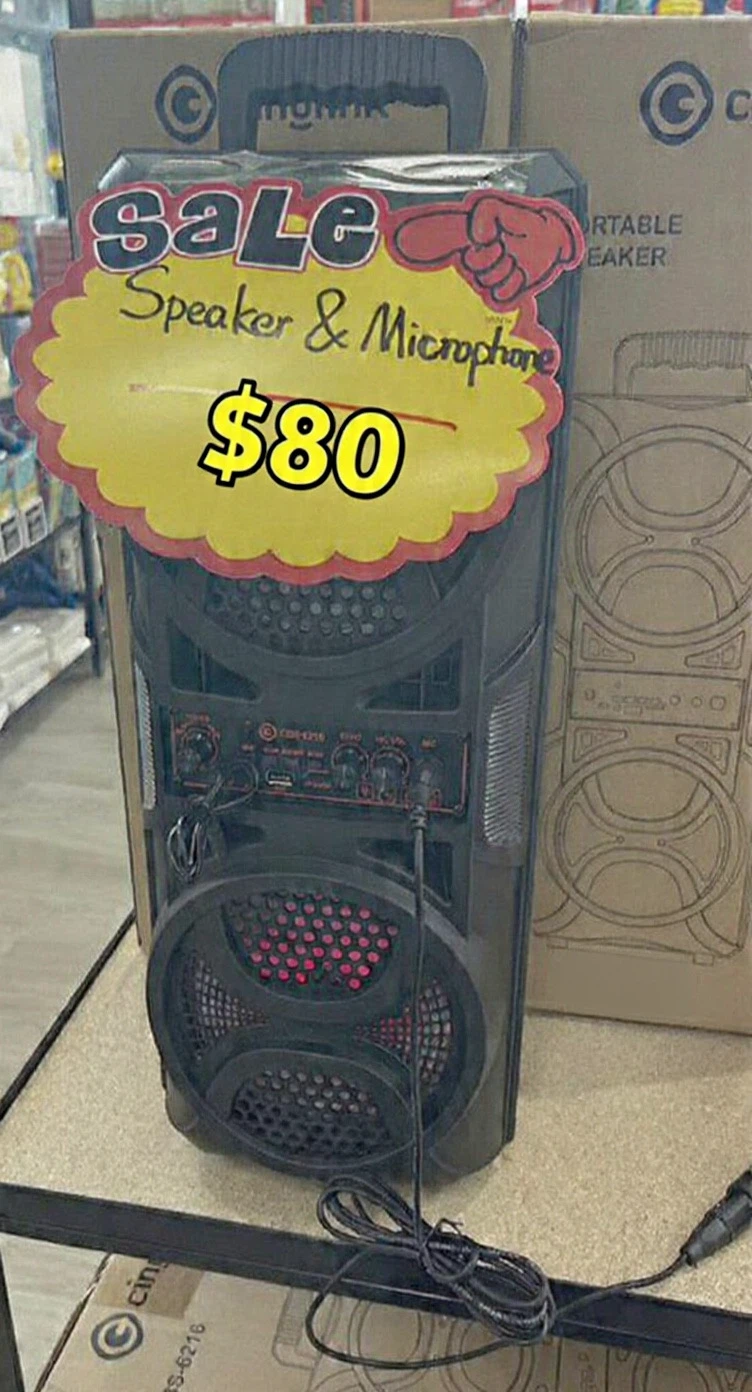 Portable Speaker & Microphone