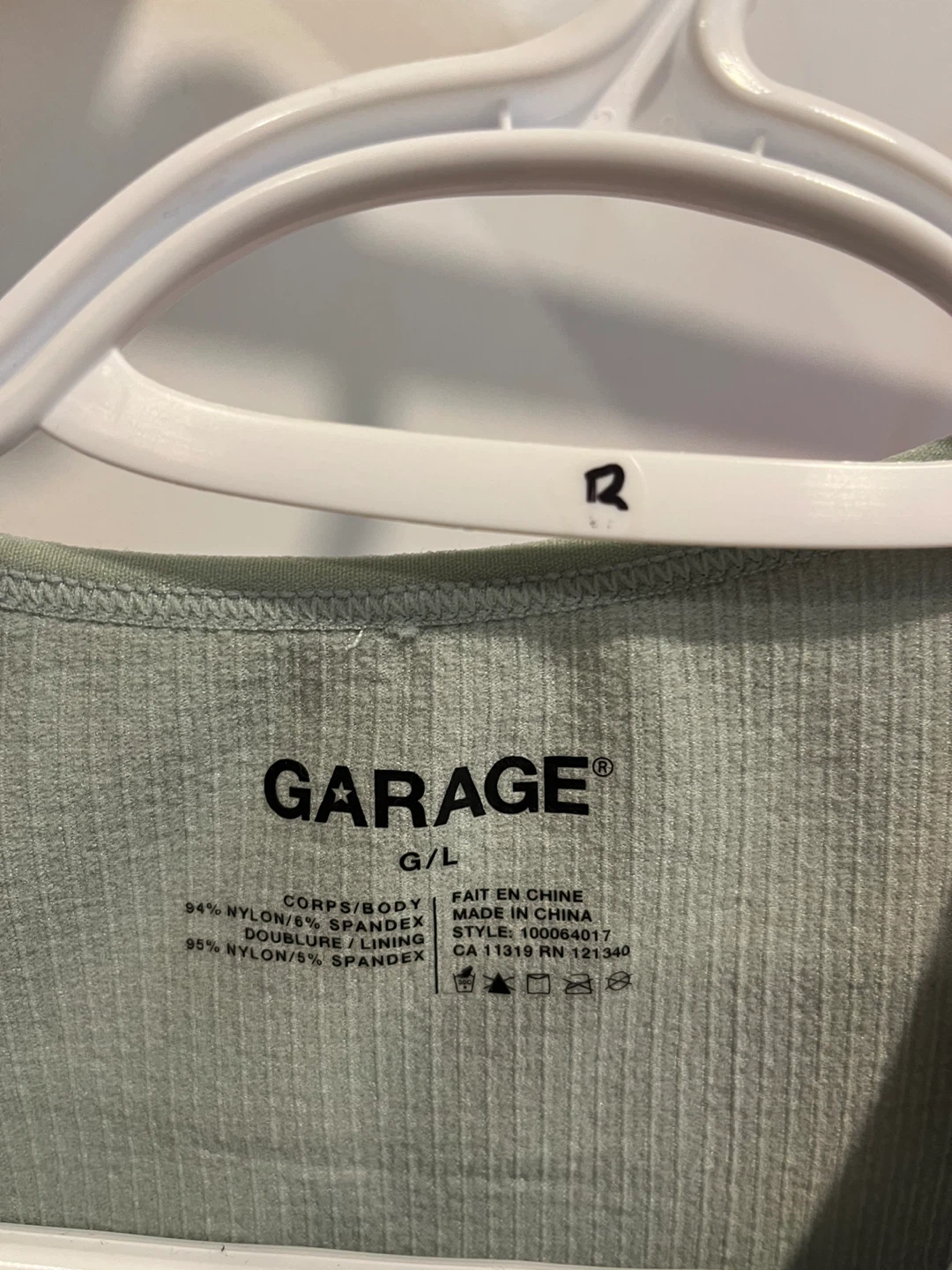 Garage Ribbed Crop Tank Tops (Set of 4) - photo 3