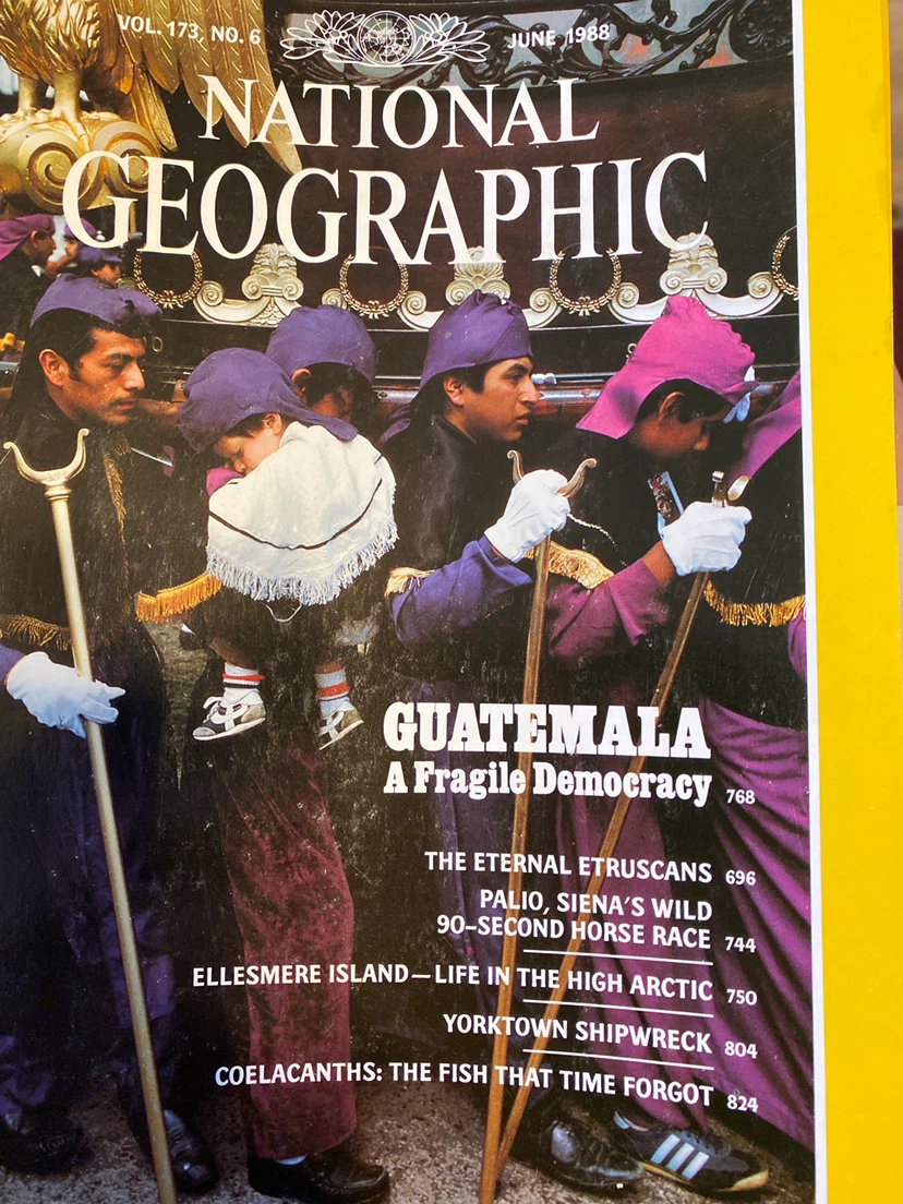 National Geographic Magazines - 1988 Issues