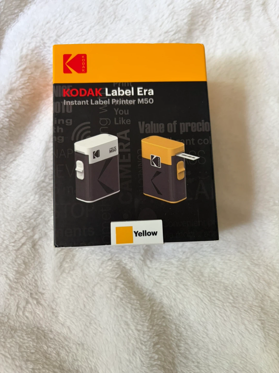 Kodak Label Era Instant Label Printer M50 - Yellow