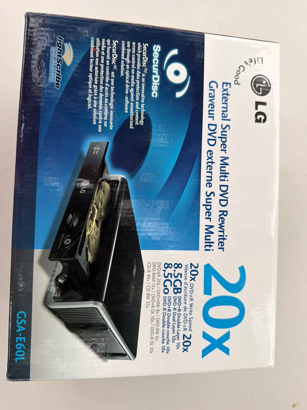 LG External Super Multi DVD Rewriter Drive - photo 2