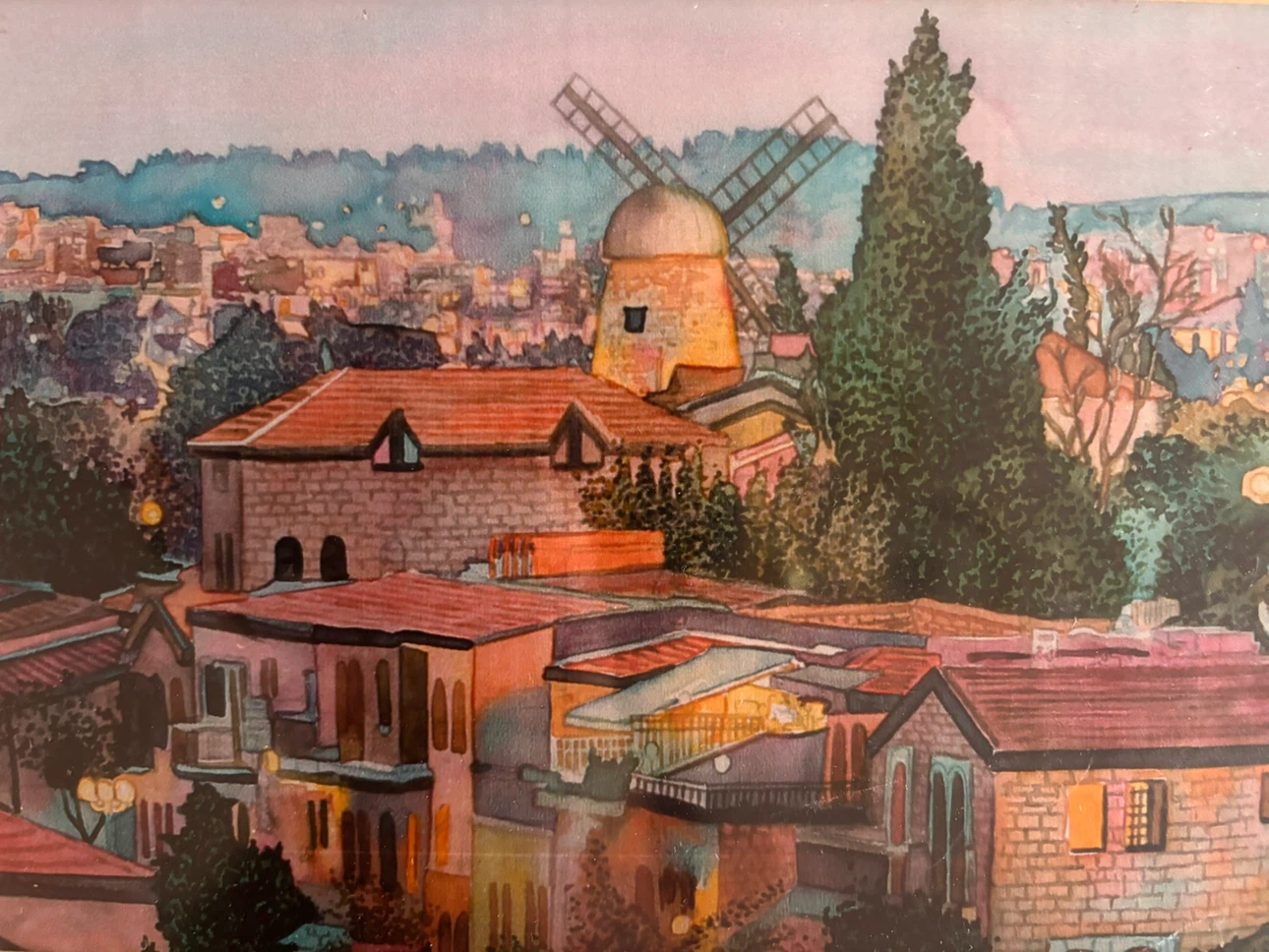 LAVI GROUP Jerusalem Painting Print