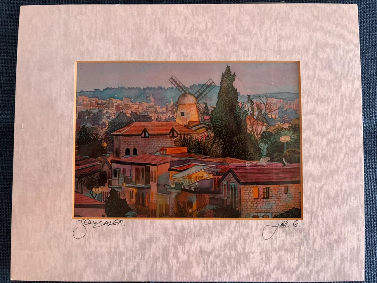 LAVI GROUP Jerusalem Painting Print - photo 3