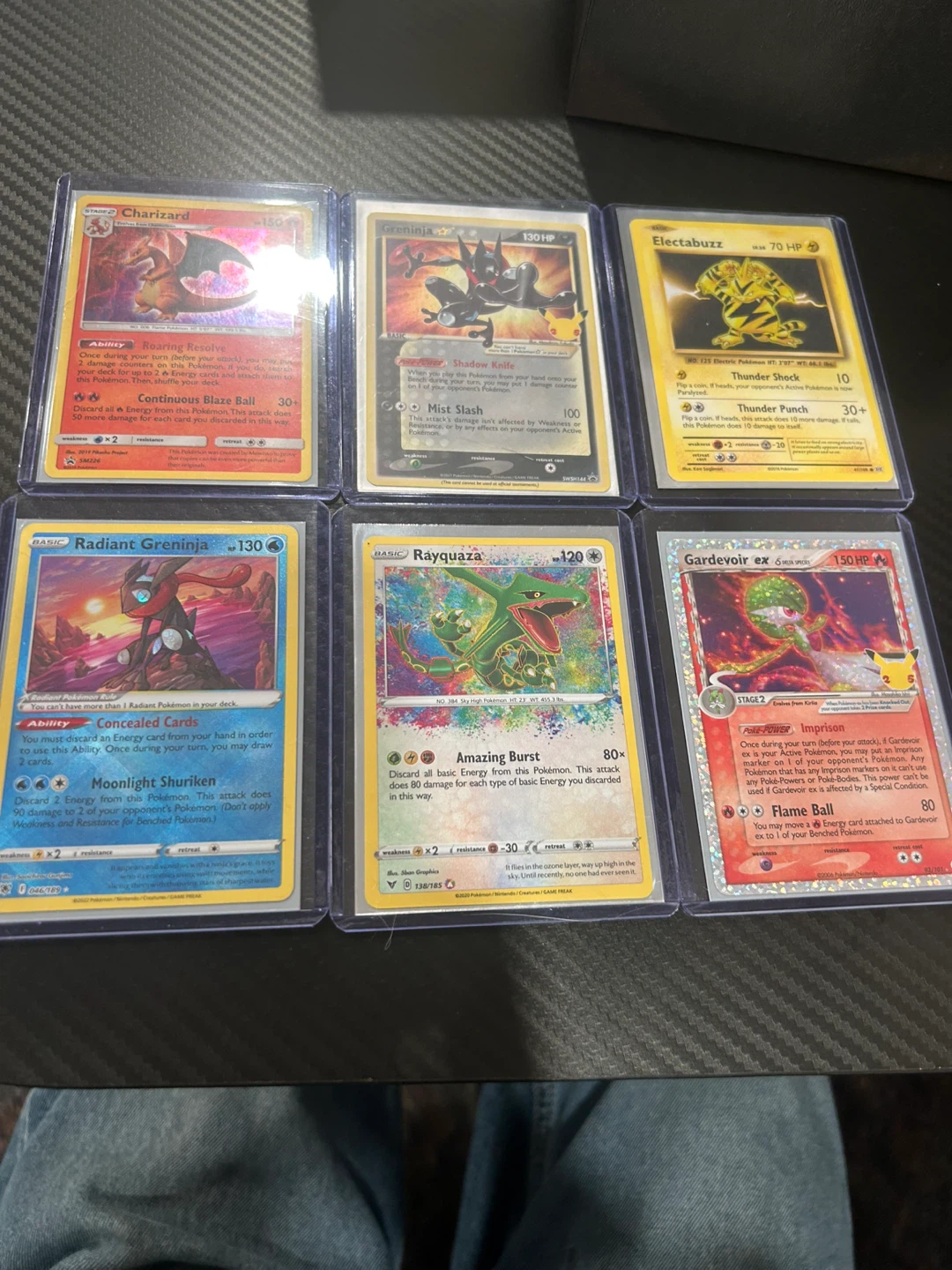 Rare Pokémon cards
