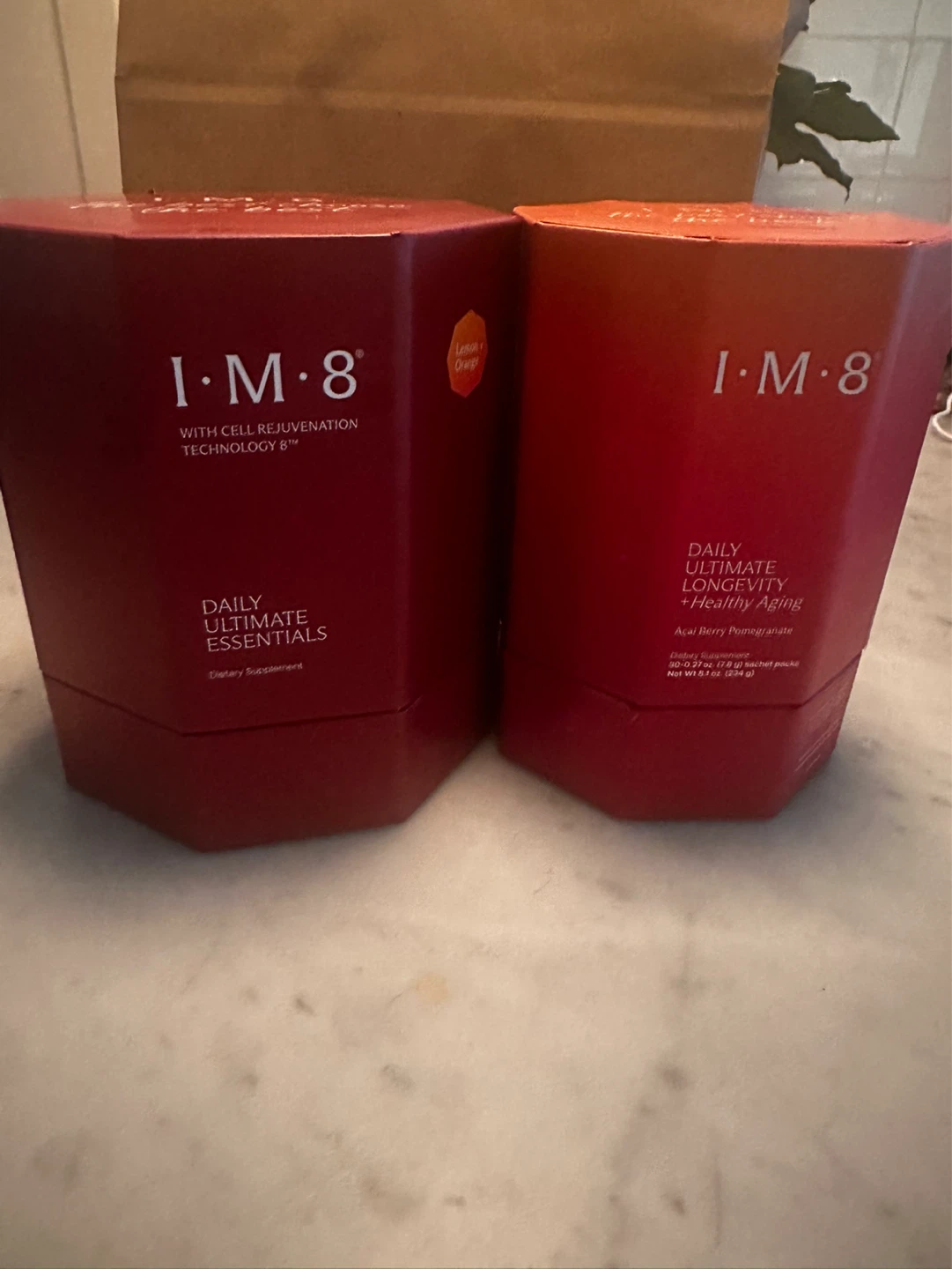 I·M·8 Daily Ultimate Essentials & Longevity Supplements