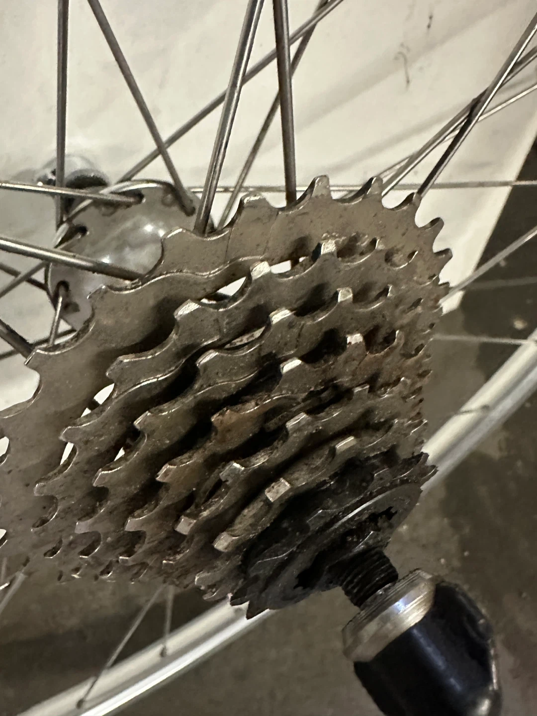 VINTAGE JAPANESE MTB 26” REAR WHEEL RETRO MOUNTAIN BIKE PARTS - photo 4