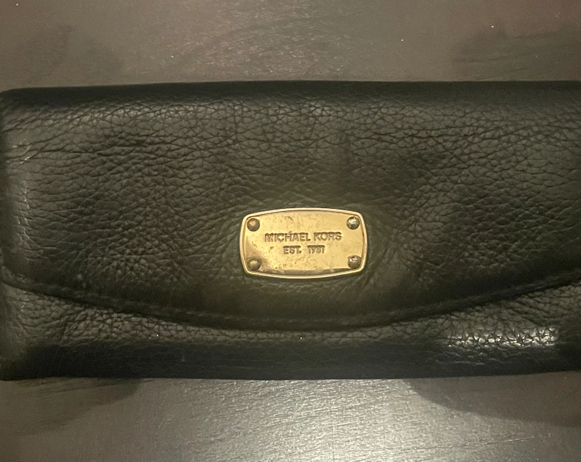 Michael Kors Black Leather Wallet