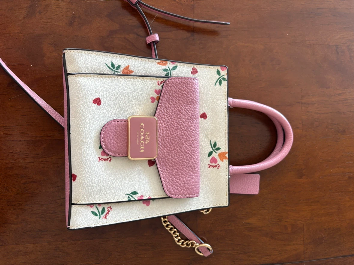 Coach Mini Bag with Floral Print