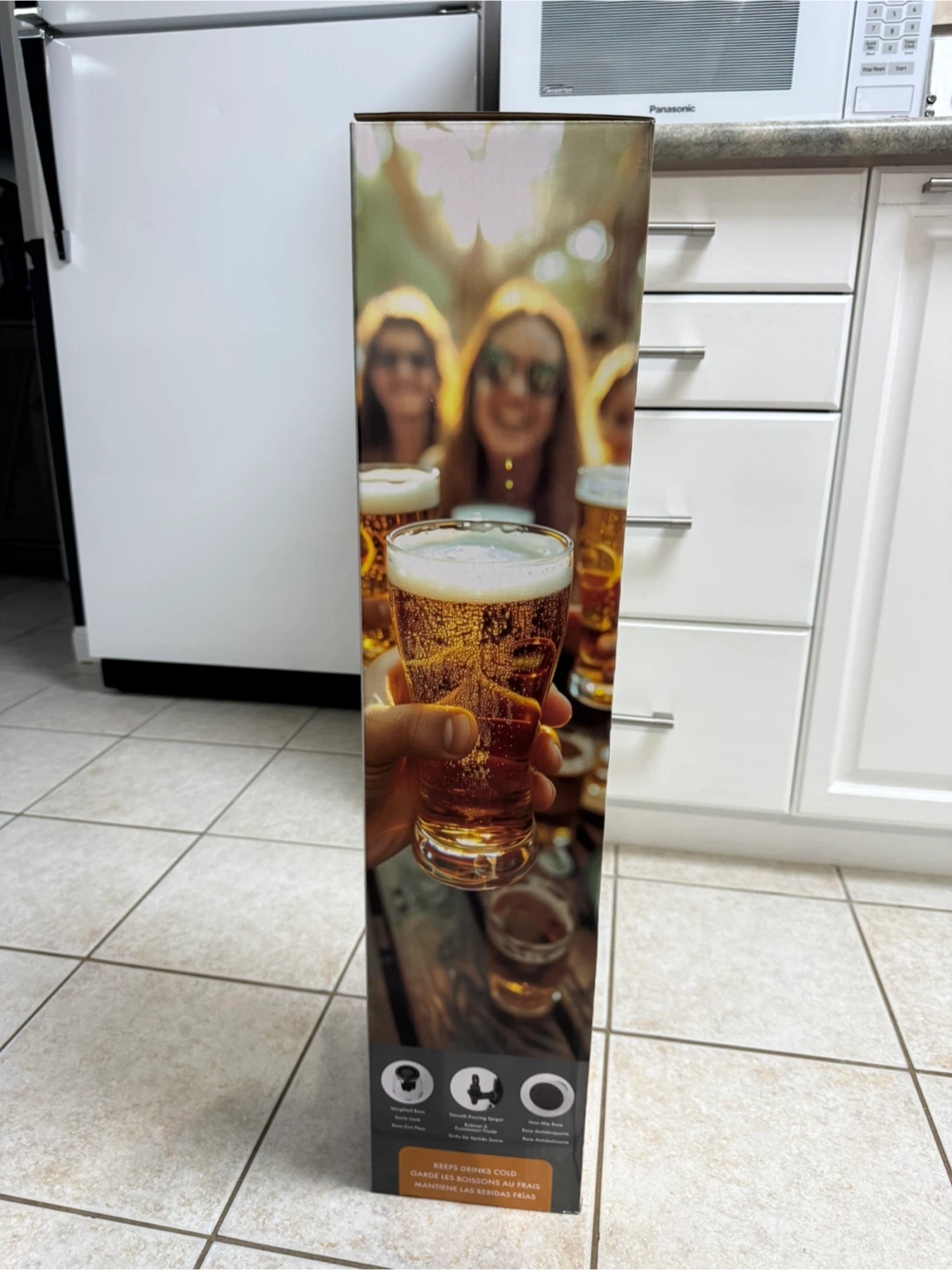 Mesa Beverage Tower Drink Dispenser with Ice Tube - photo 4