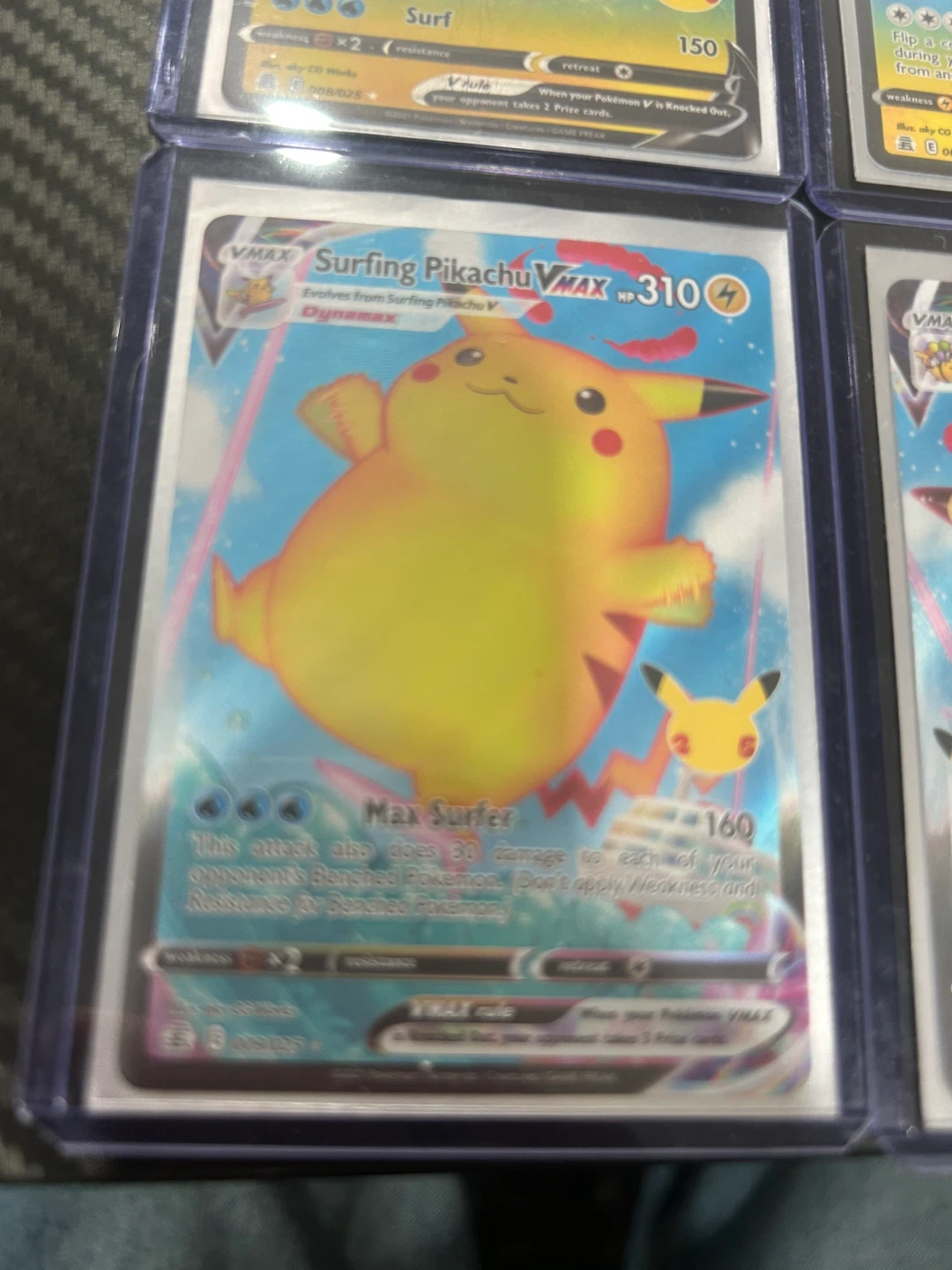 Surfing & Flying Pikachu V & Vmax set - photo 4