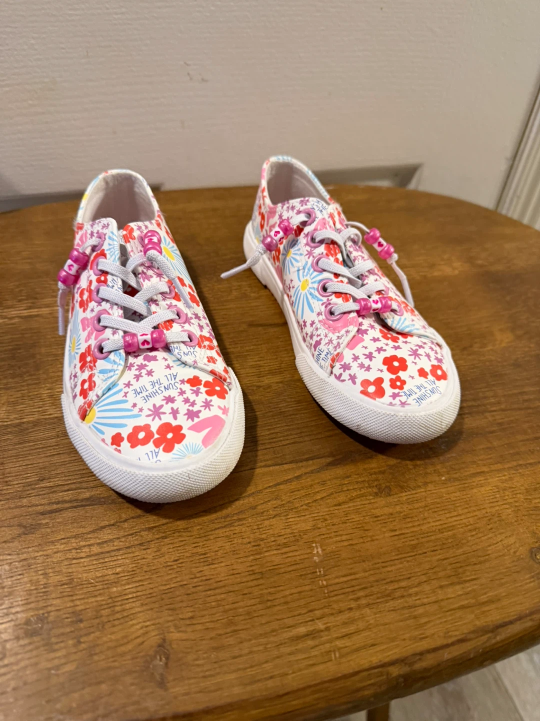 Cynthia Rowley Floral Sneakers - Toddler Size 12
