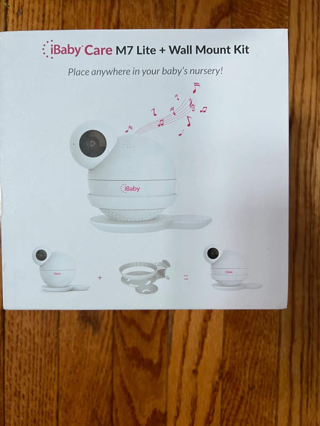 iBaby Care M7 Lite Baby Monitor + Wall Mount Kit