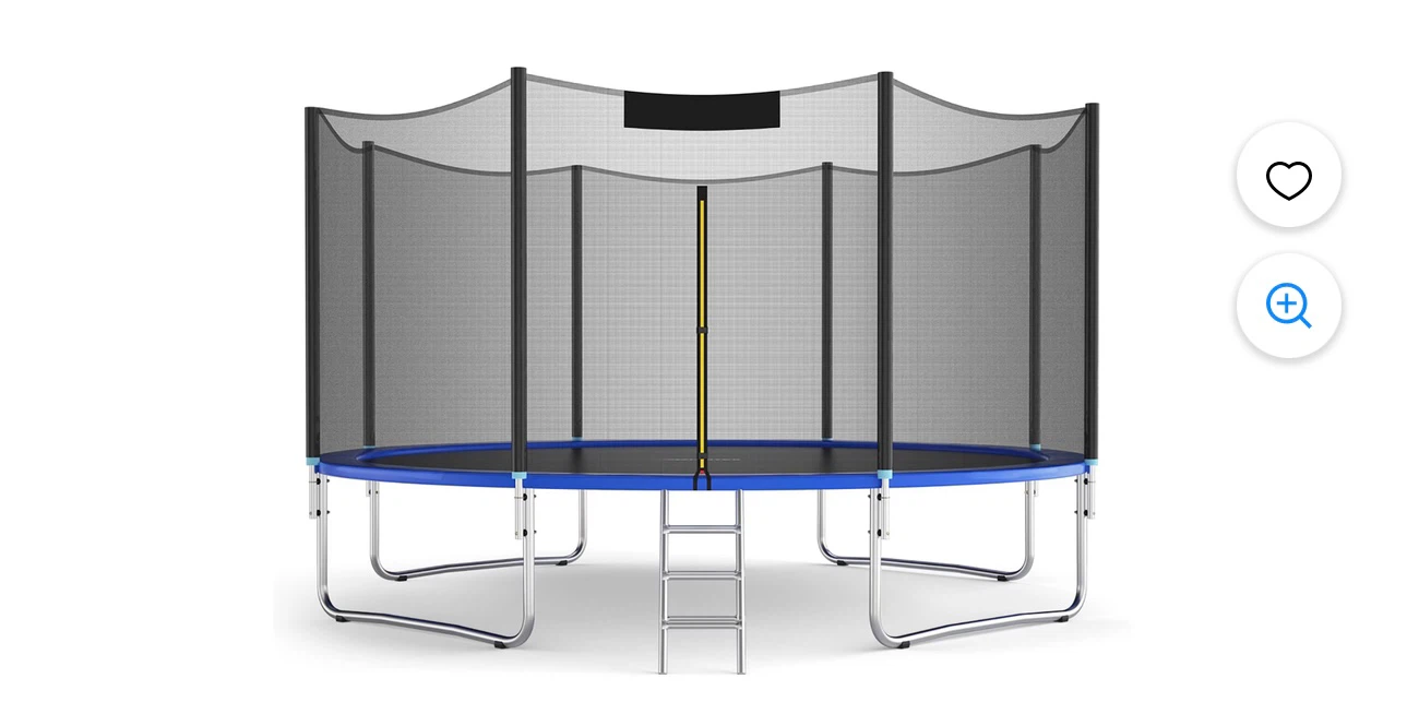 10 Foot Trampoline Replacement Safety Net