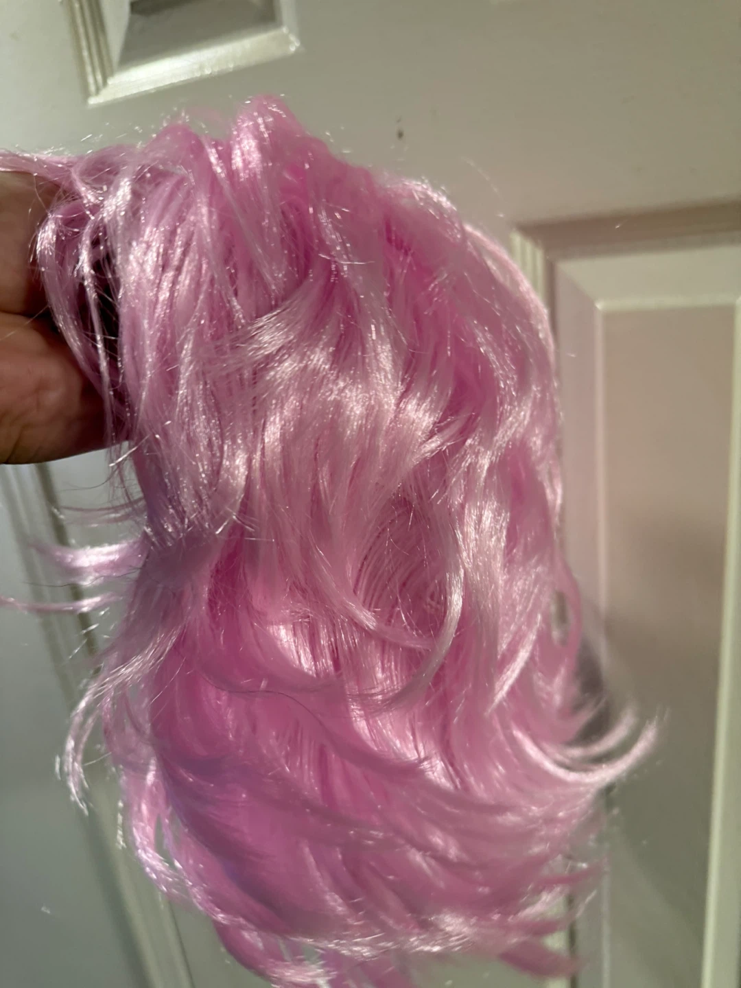 Pink Wavy Wig - photo 4
