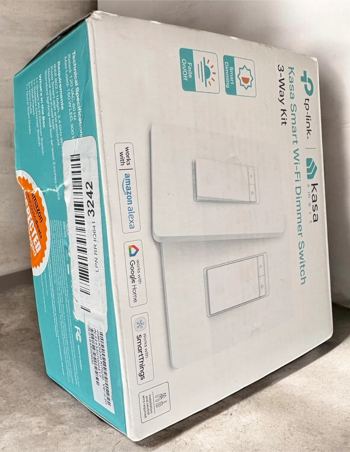 TP-Link Kasa Smart Wi-Fi 3-Way Dimmer Switch Kit - photo 5