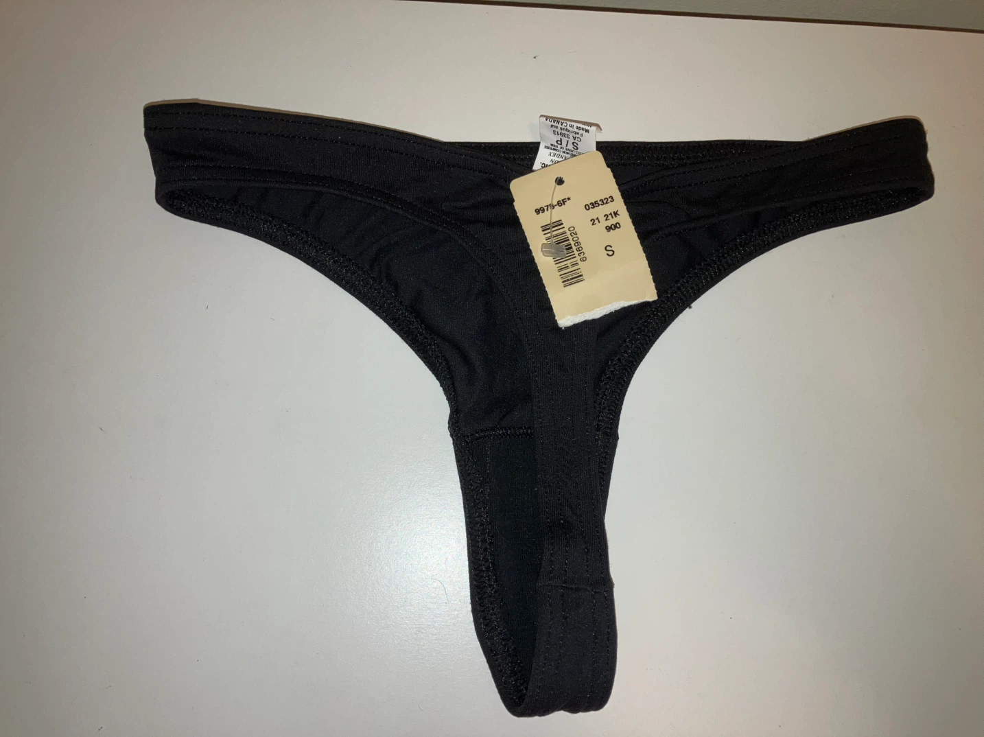 Soul Mates Collection Inc. Black Thong - Size S - photo 2
