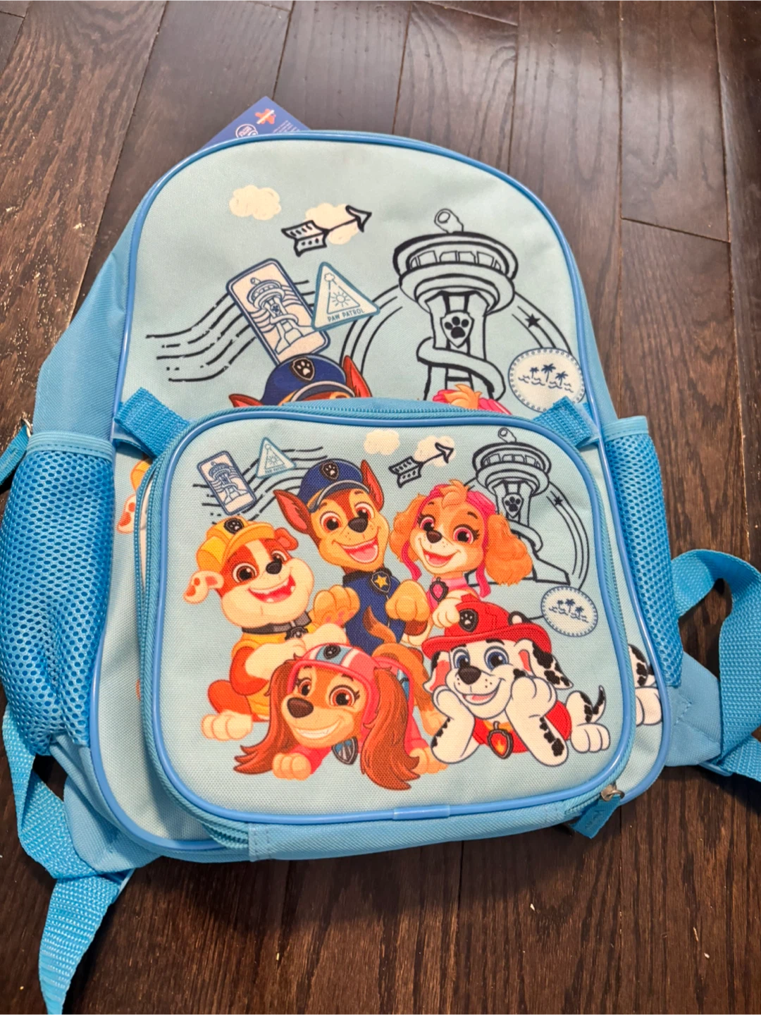 Paw Patrol Backpack with lunch box