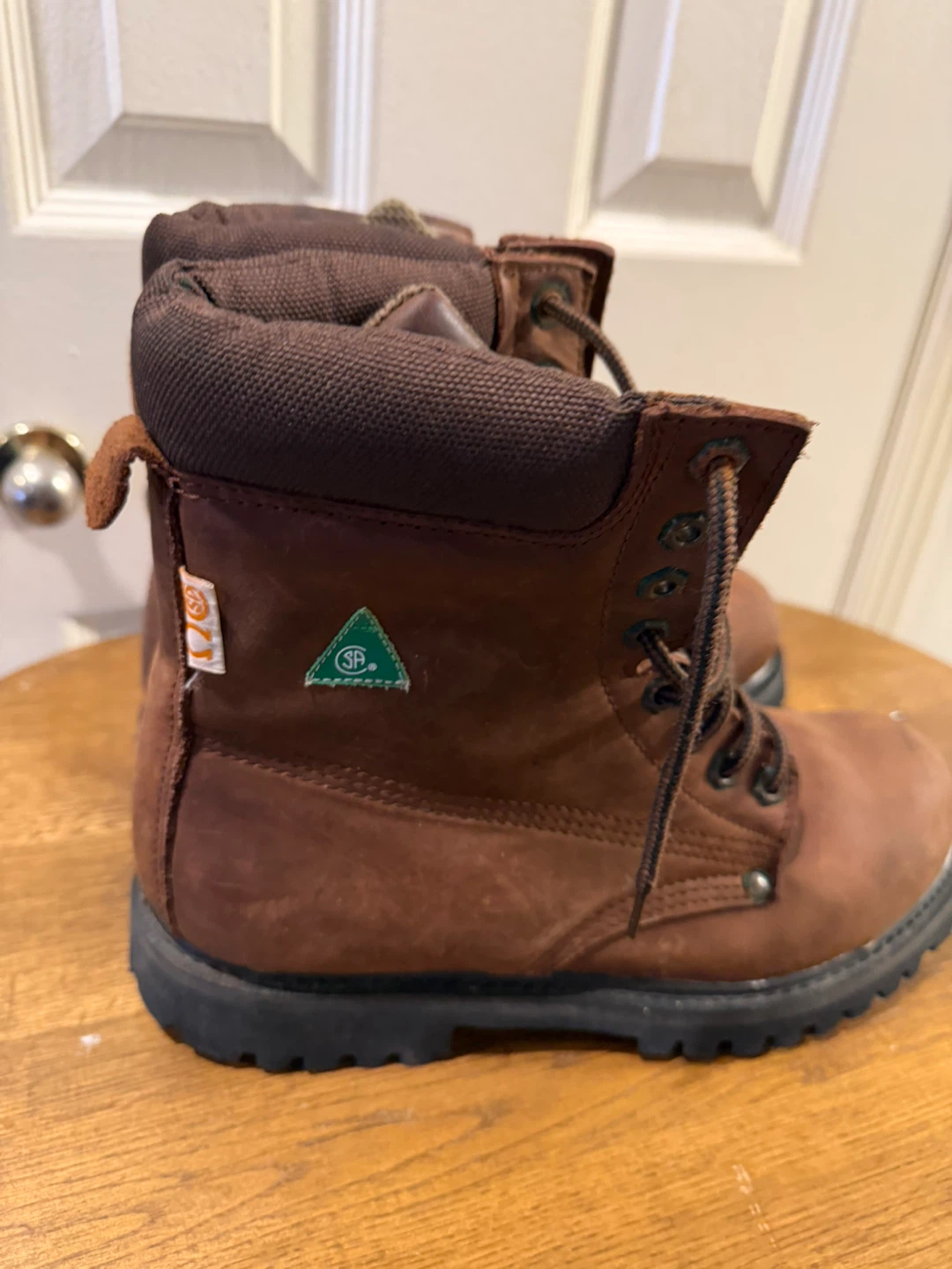 SF Steel Toe Work Boots - Size 7 - photo 2
