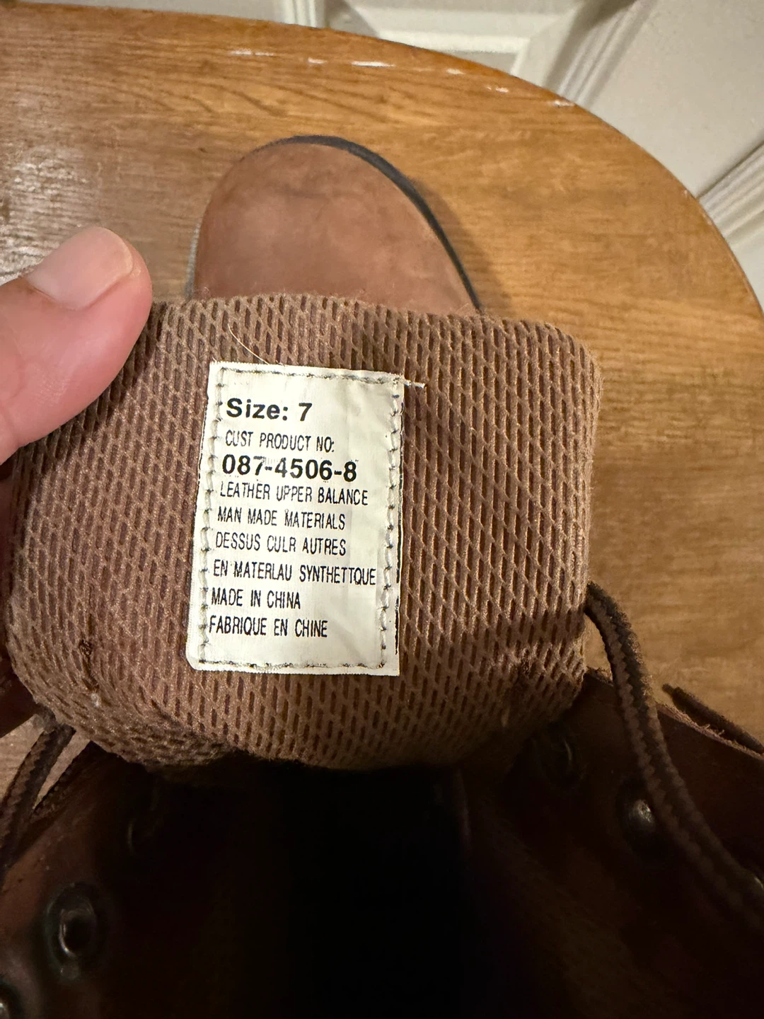 SF Steel Toe Work Boots - Size 7 - photo 4