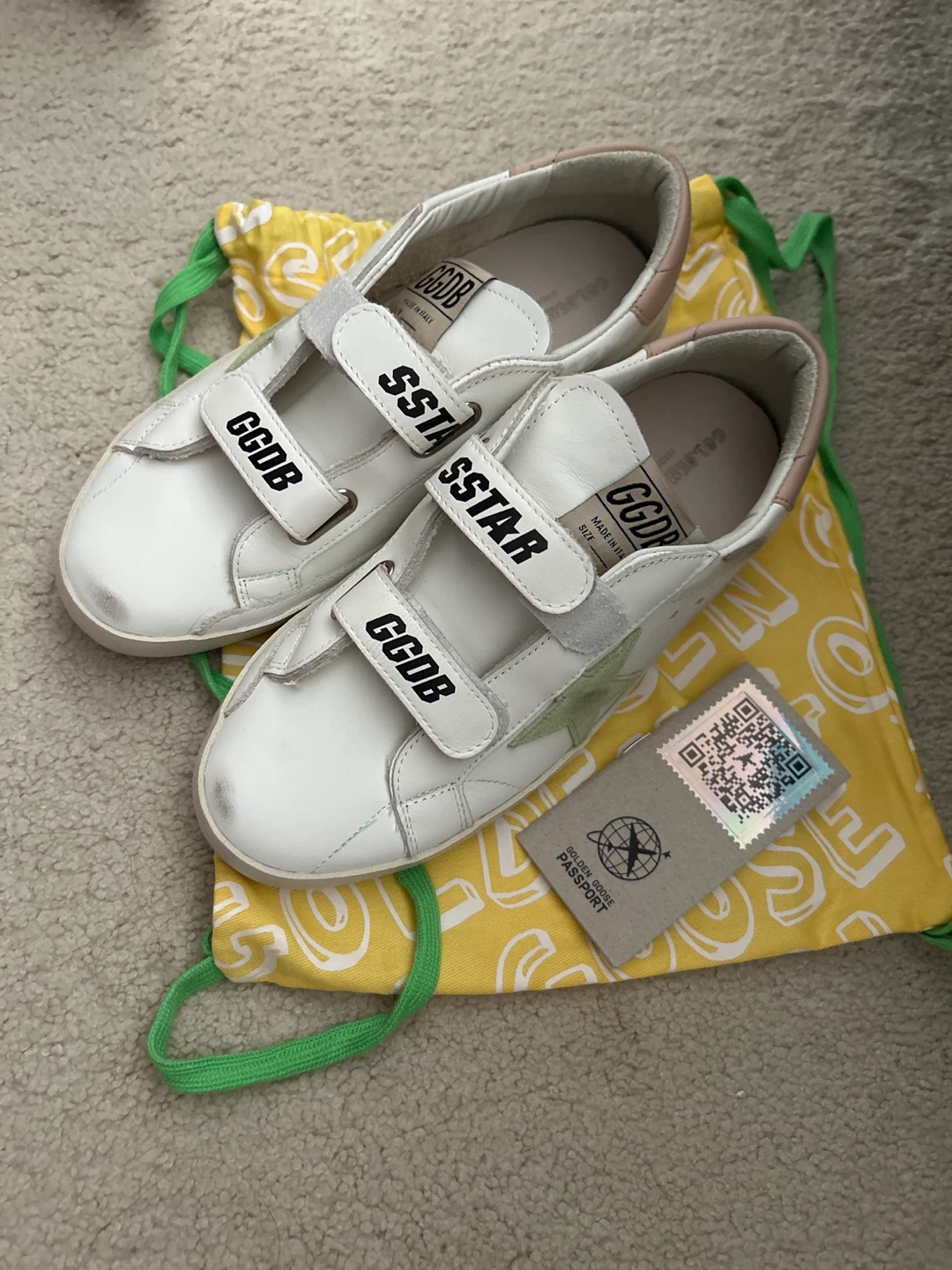 Golden Goose Superstar Sneakers White/Pink