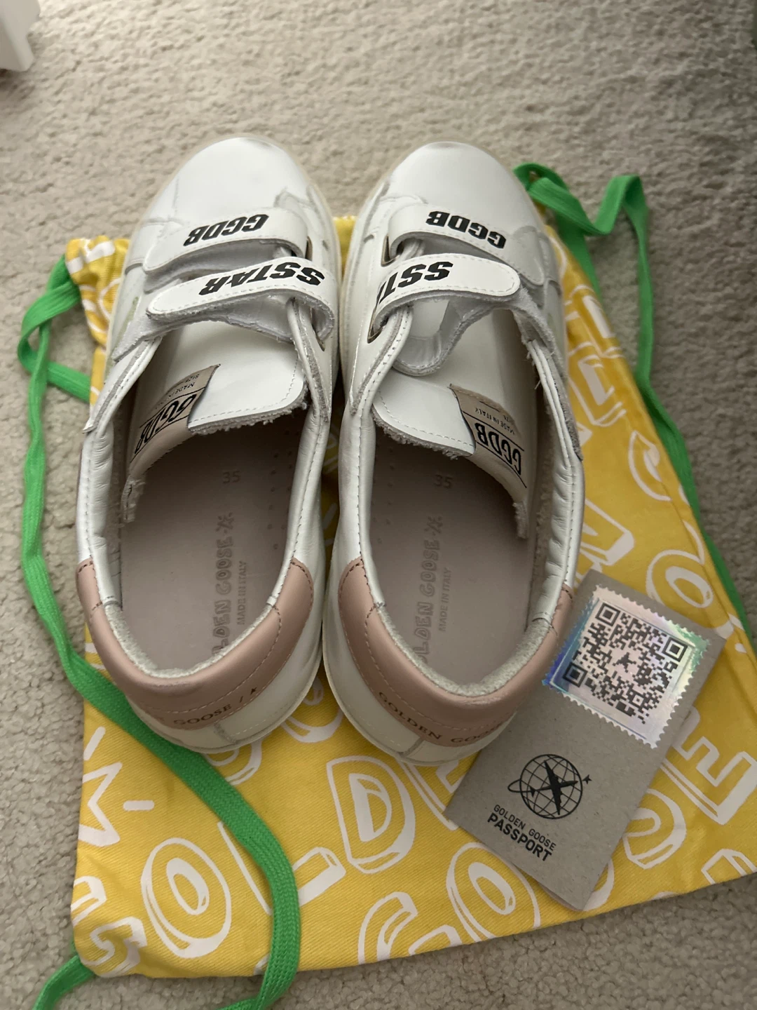 Golden Goose Superstar Sneakers White/Pink - photo 3