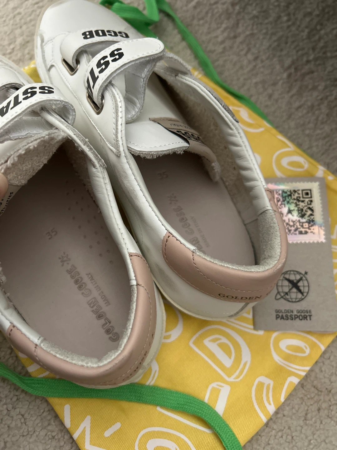 Golden Goose Superstar Sneakers White/Pink - photo 4