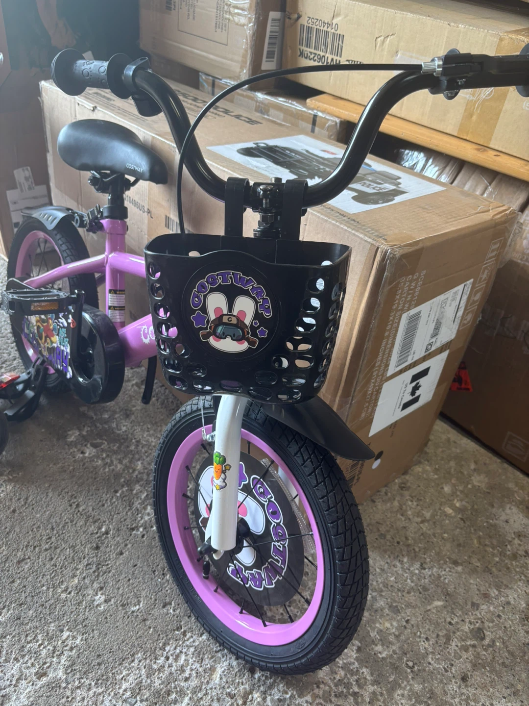 Costway Kids Bicycle Pink - photo 2
