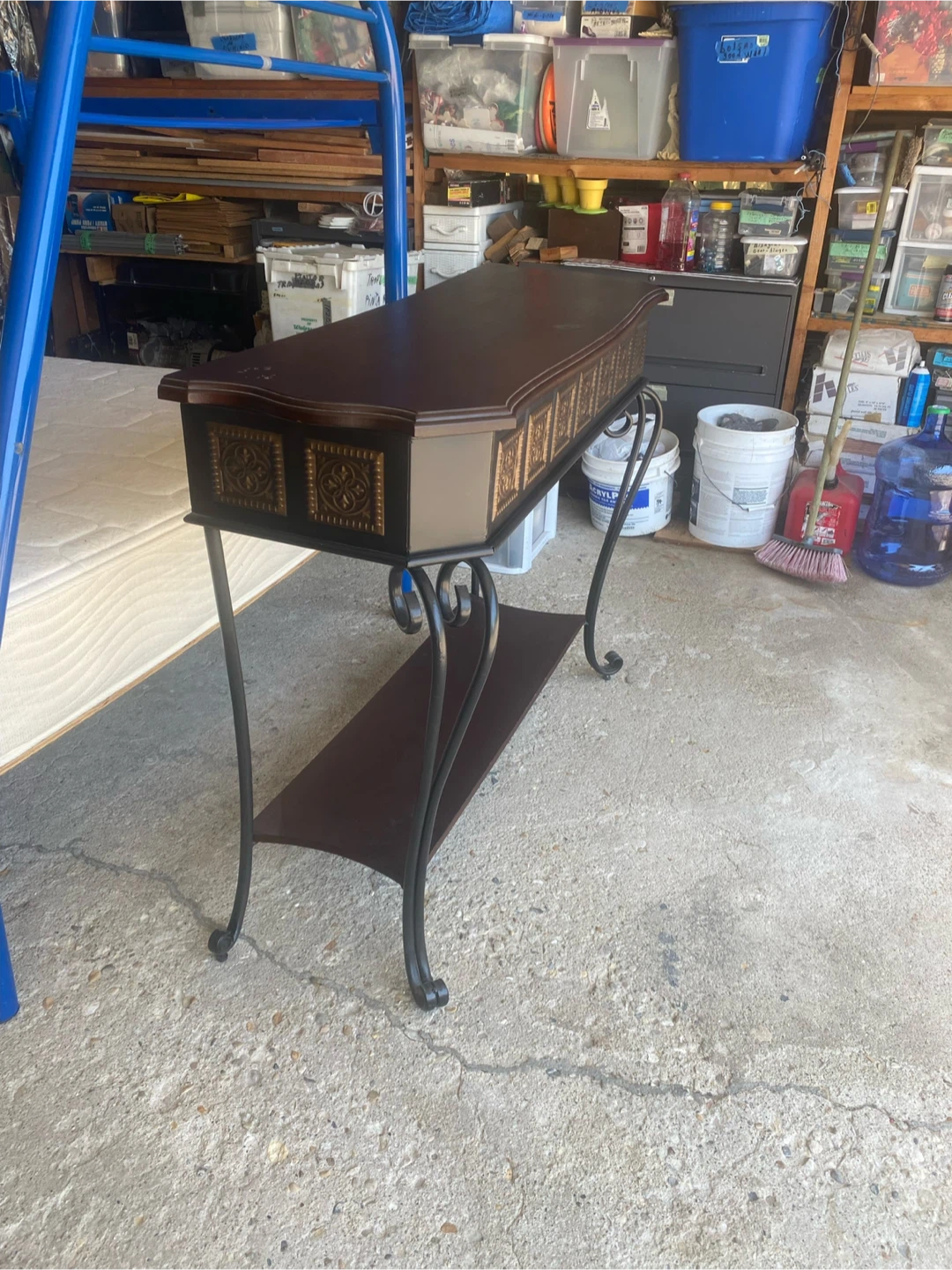 Console Table with Ornate Details - photo 2