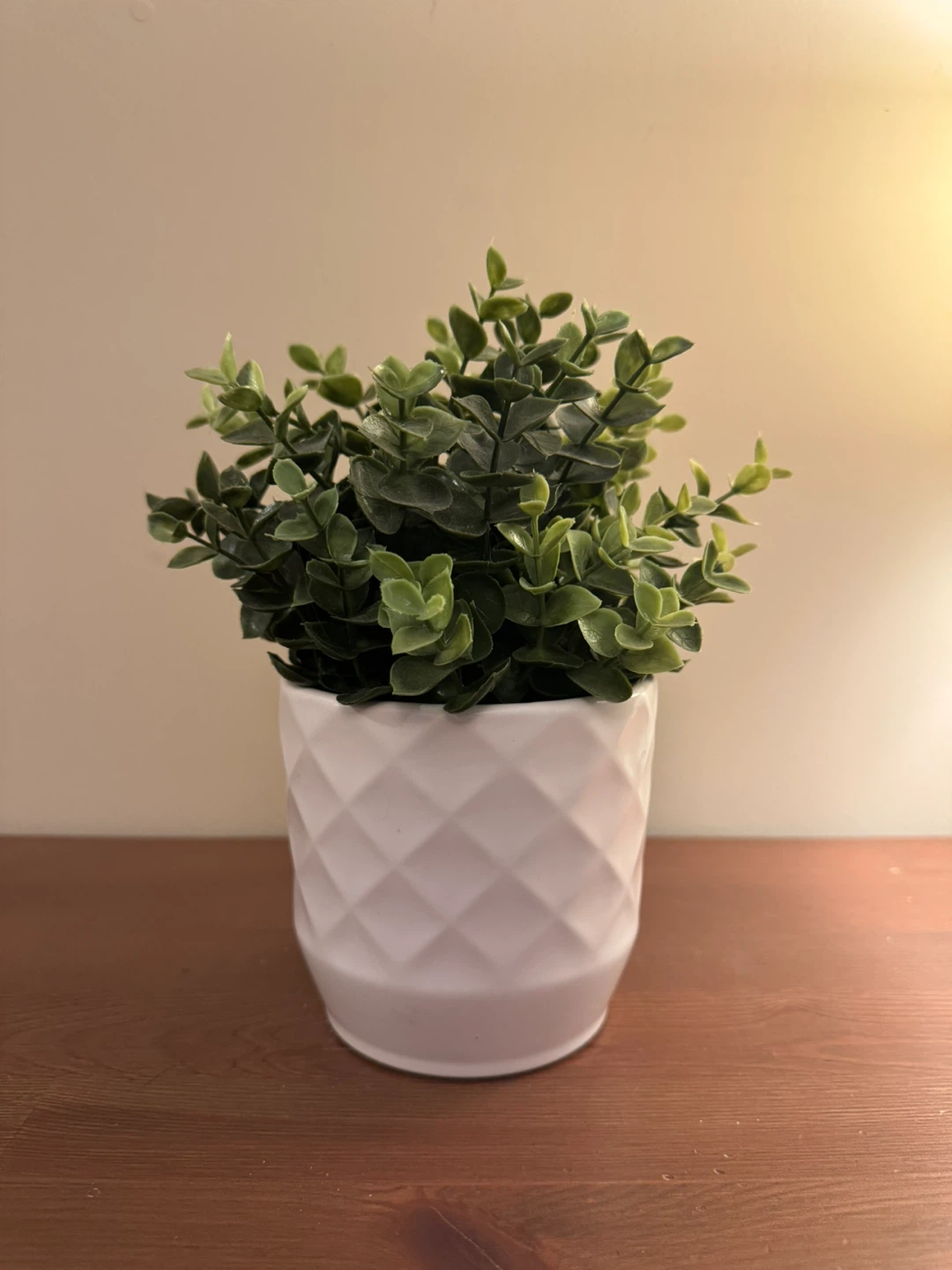 Faux plant arrangement